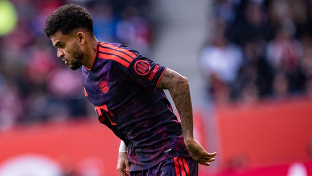 Luis Díaz no pudo anotar con Bayern Múnich