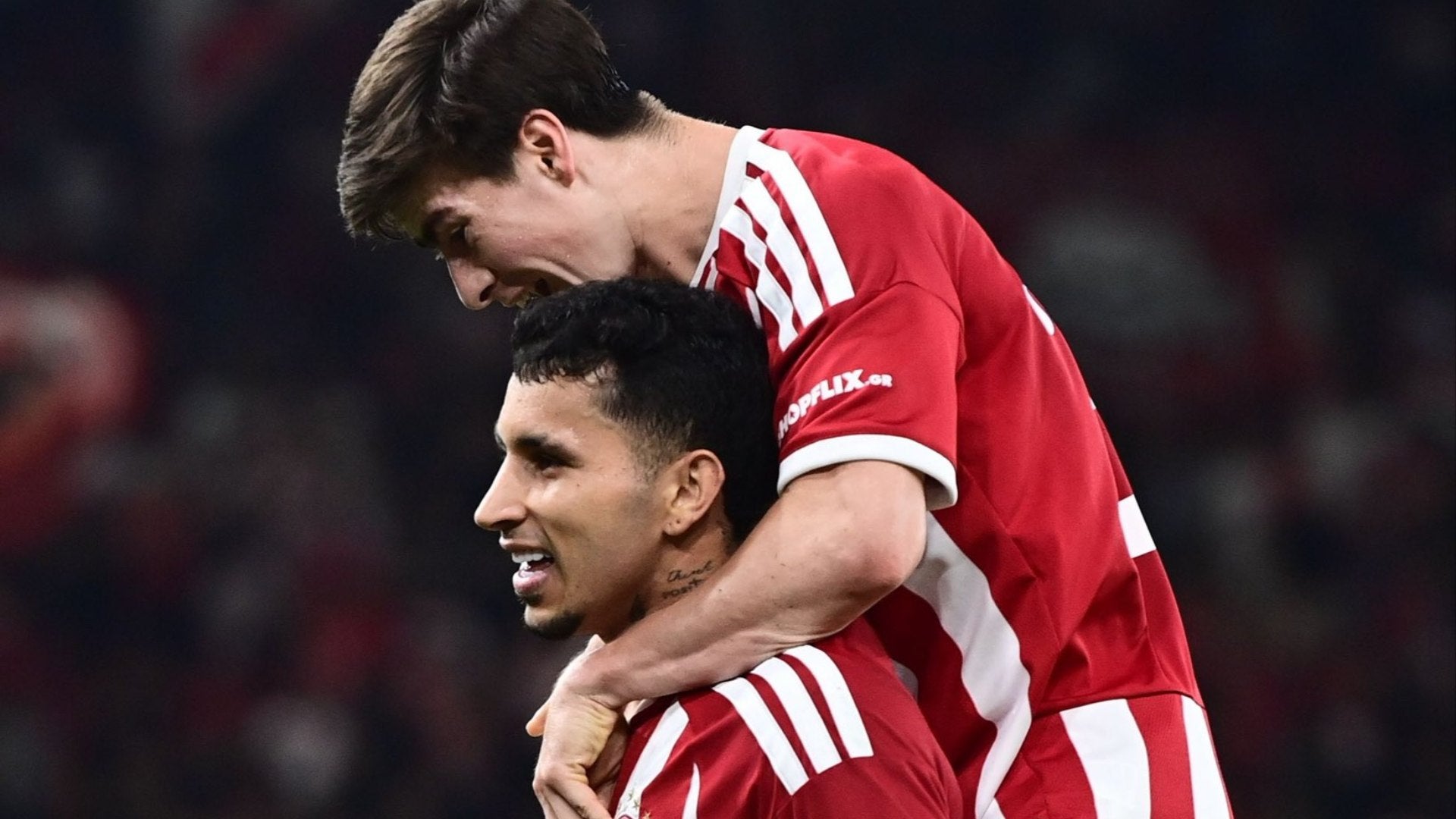 Gustavo Puerta fue protagonista con Olympiacos