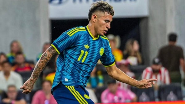 Camilo Durán y su mensaje a Lorenzo tras debutar con Colombia Camilo Durán y su mensaje a Lorenzo tras debutar con Colombia