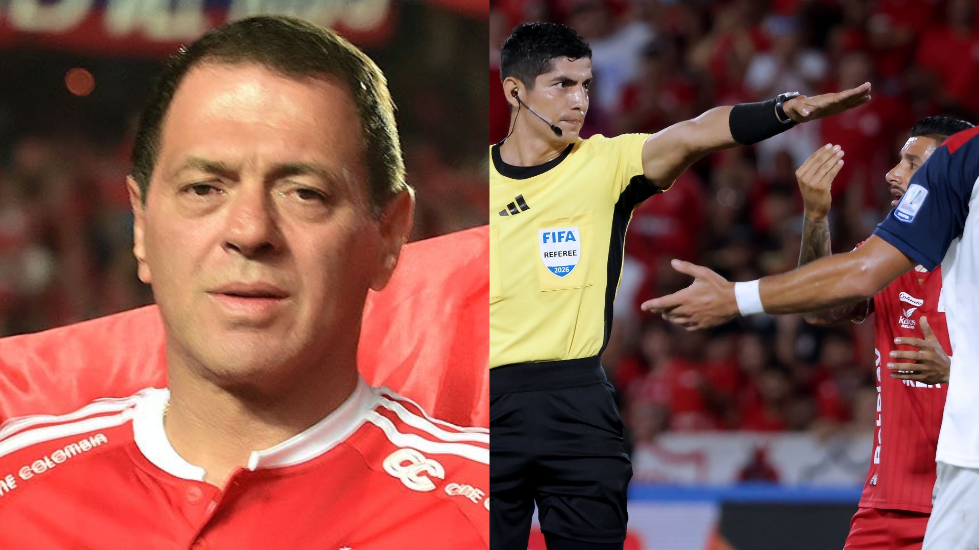 Tulio Gómez opinó por el penal anulado para América vs. Medellín - @AmericadeCali / VizzorImage