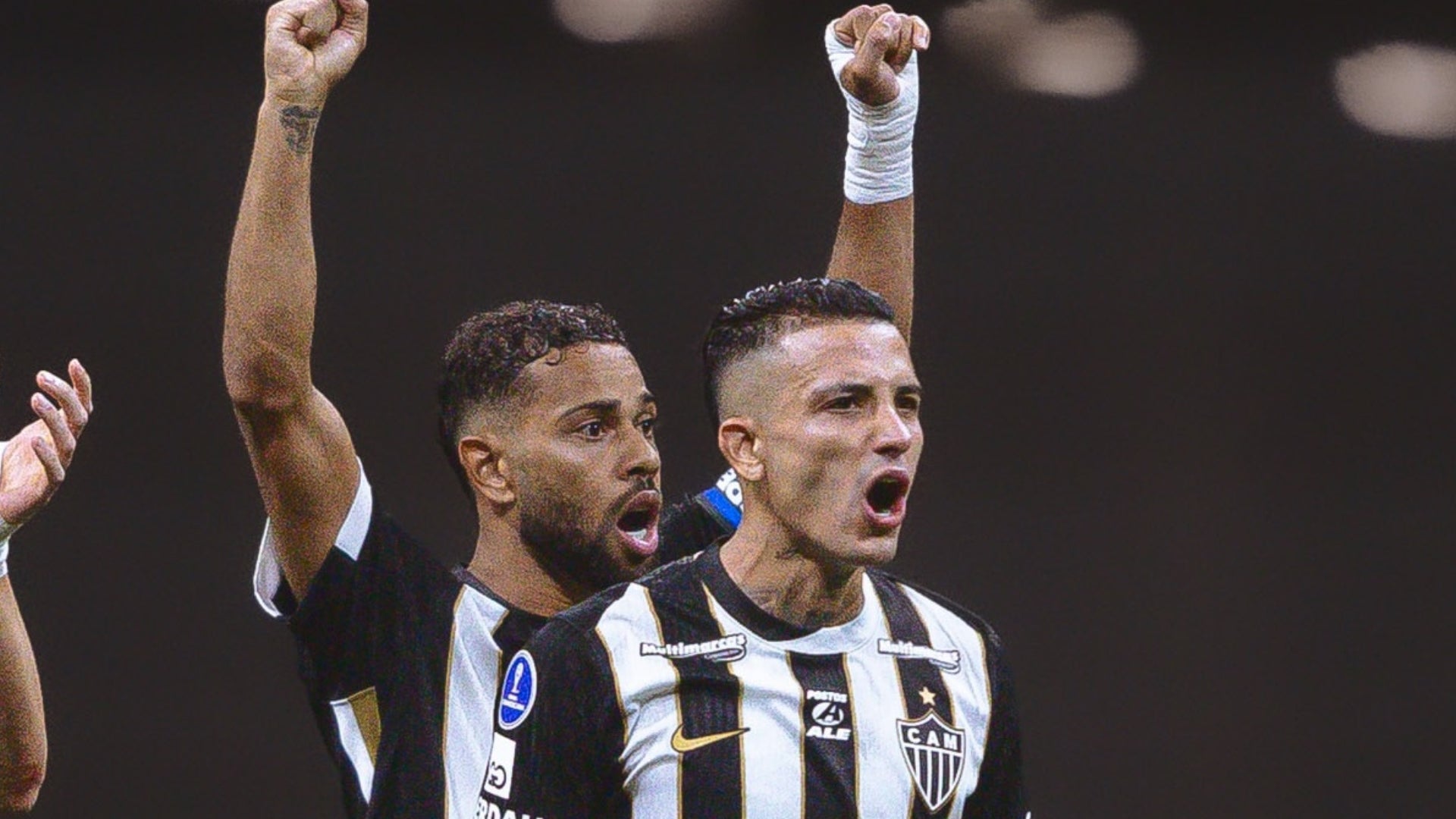 Con Kevin Castaño, Mineiro goleó y acaricia la final de Sudamericana - @kevincasta5