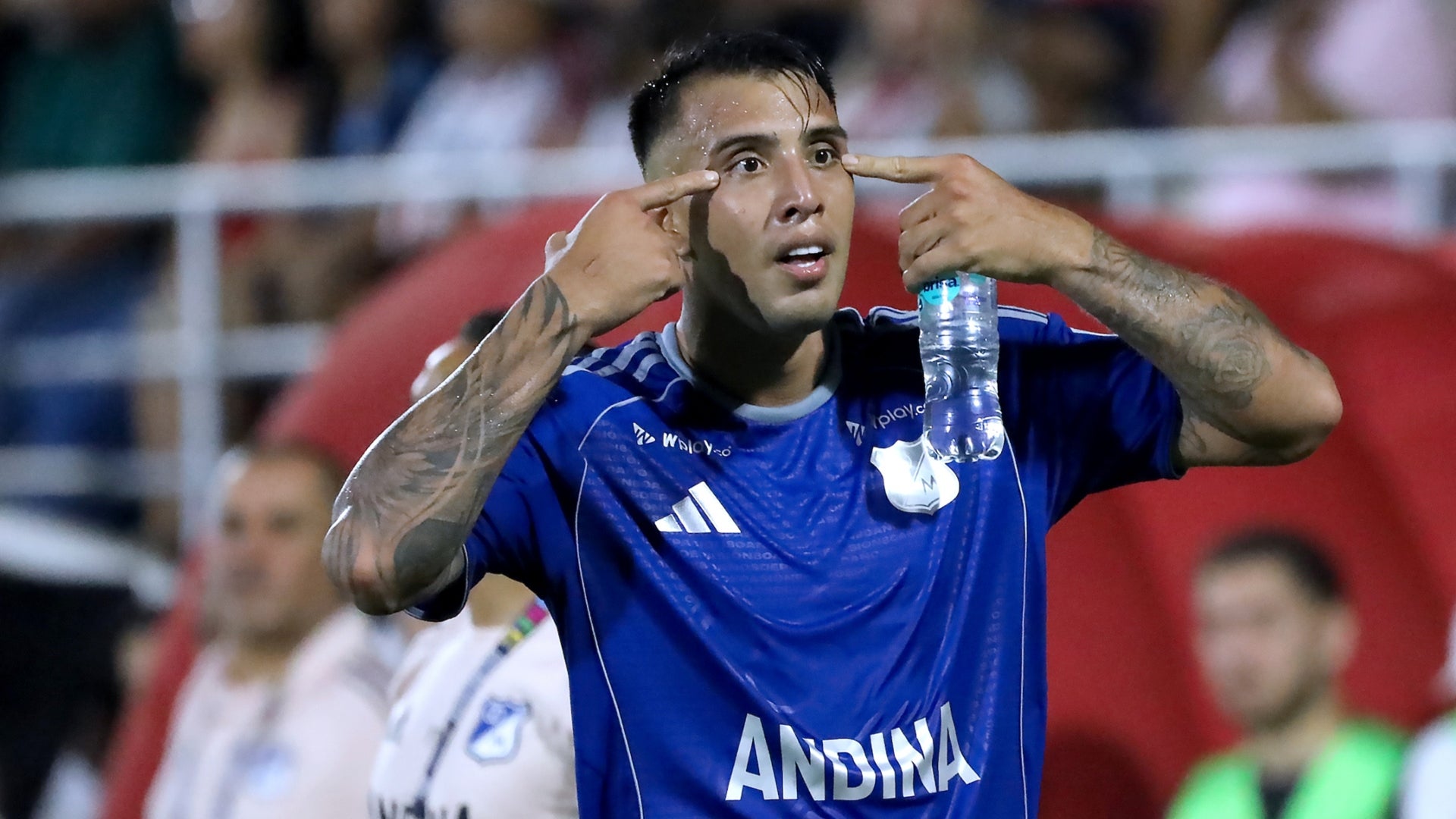 Contreras dejó un mensaje a los aficionados de Millonarios
