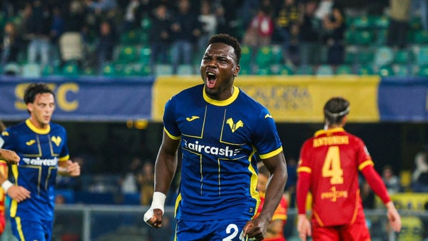 Daniel Mosquera brilla con tercer doblete en la Serie B de Italia Daniel Mosquera brilla con tercer doblete en la Serie B de Italia
