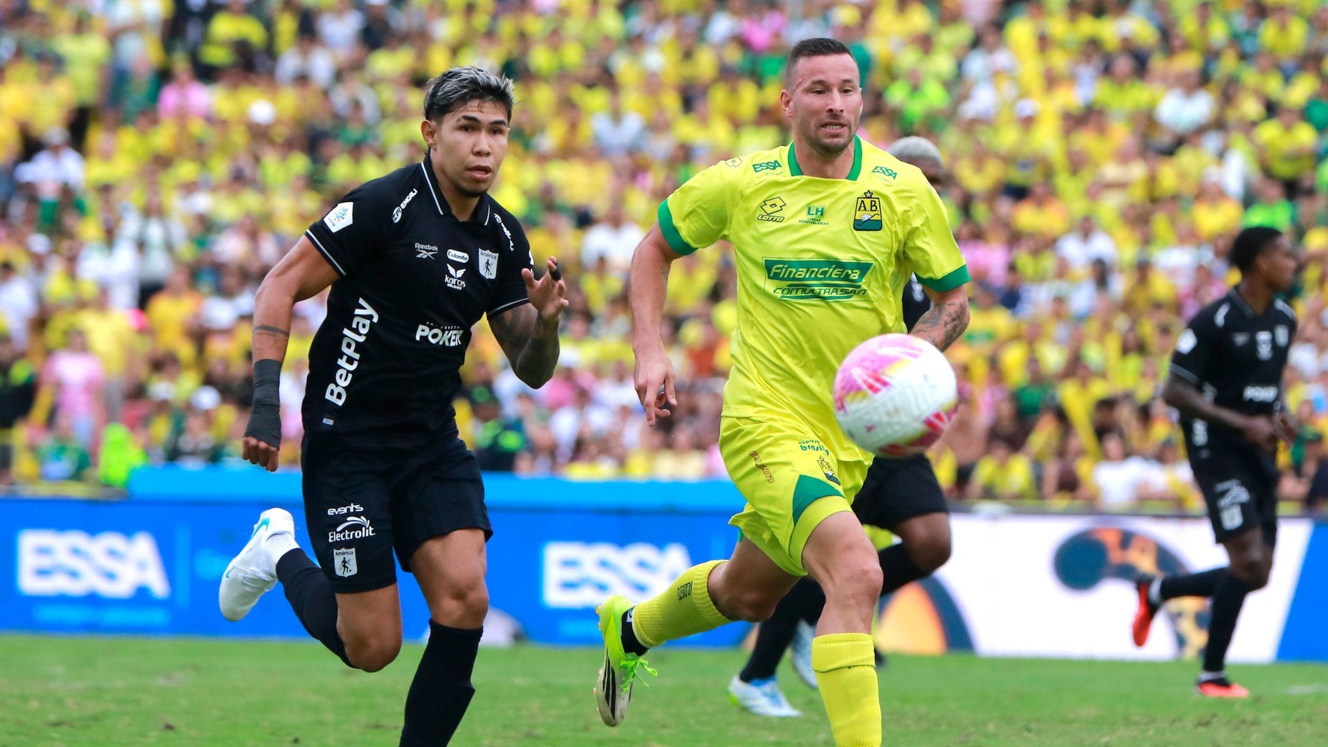 América rescató un gran empate ante Bucaramanga