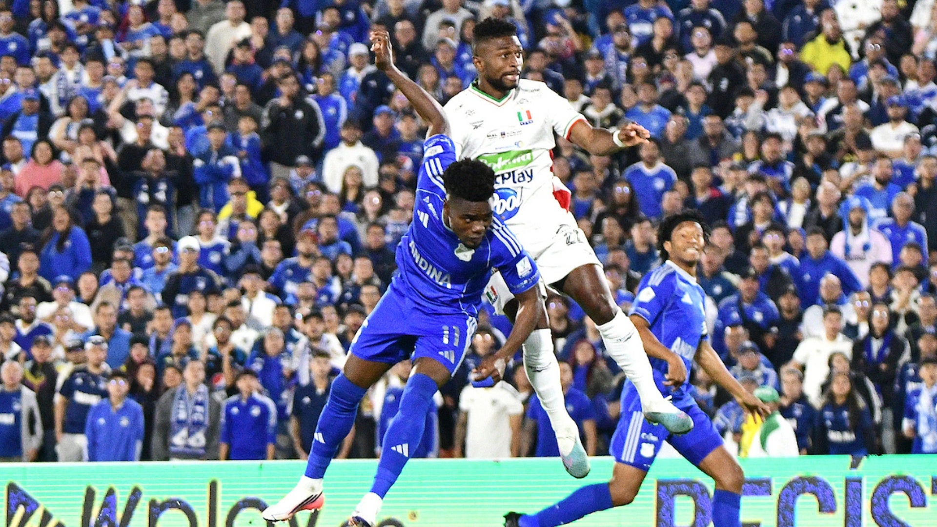 Once Caldas casi anota ante Millonarios