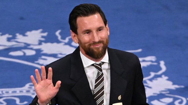 Lionel Messi recibe el Premio Princesa de Asturias de los Deportes