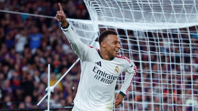 Real Madrid venció a Barcelona por doblete de Kylian Mbappé - @realmadrid