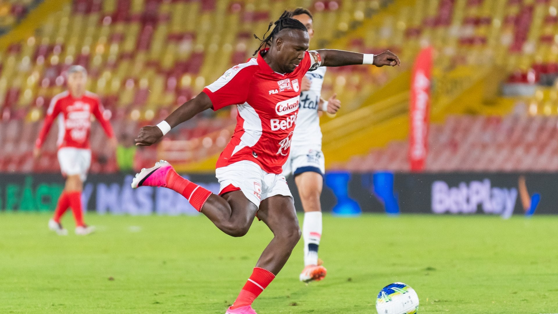 Rodallega estuvo cerca del gol ante Bucaramanga