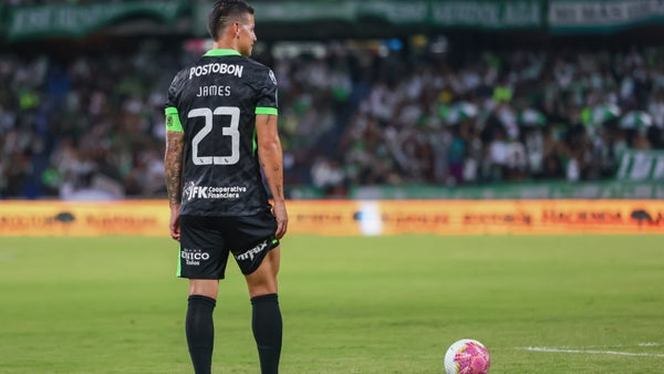 James Rodríguez lanzó mensaje de victoria en el camerino de Nacional