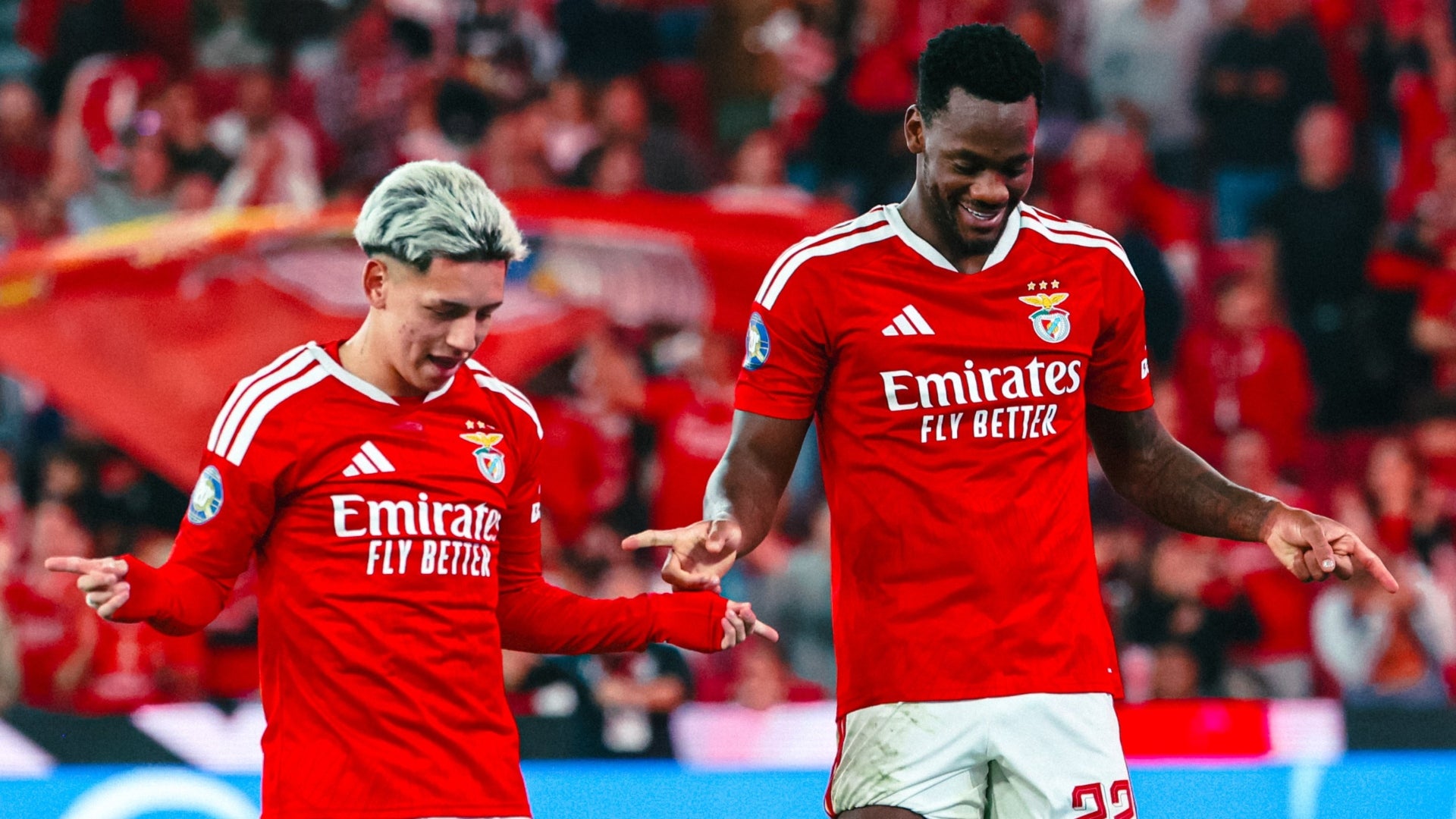 Jhon Durán anota un nuevo gol con Benfica