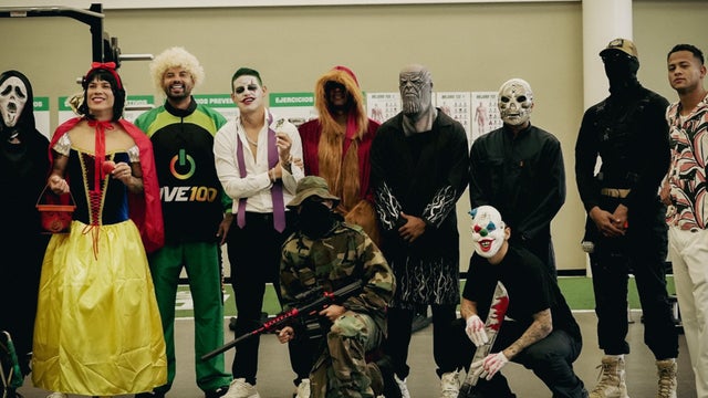 Atlético Nacional en modo Halloween: así se disfrazaron sus figuras - @nacionaloficial